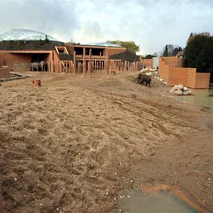 Copenhagen Zoo - Elephant enclosure