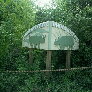 Jun. 2012-Rhino Reserve Sign