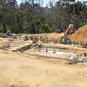 Outback construction progress