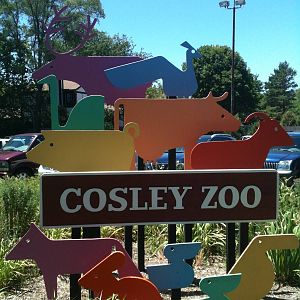 Zoos Entrance Sign- June 2012