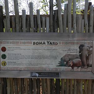 Boma Yard sign