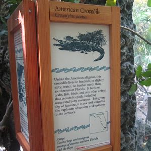 Jun. 2012-Crocodile sign