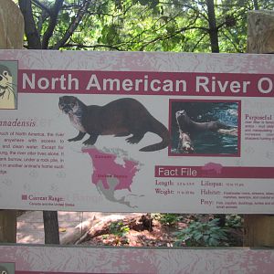 Jun. 2012-River Otter sign