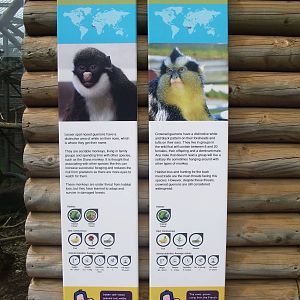 Signage Example at Twycross, 01/07/12