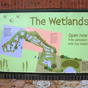 Wetlands Map at Twycross, 01/07/12