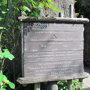 Tropical Rainforest - Signage