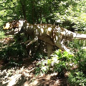 Franklin Park Zoo - Cryolophosaurus