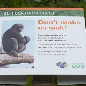 Zoo sign June 2012