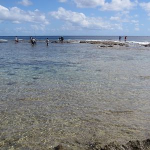Fishermen on Kalaone Reef