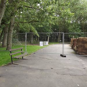 Construction work at Blackpool Zoo 14/07/12