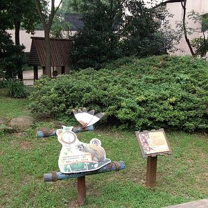 Squirrel Monkey outdoor enclosure