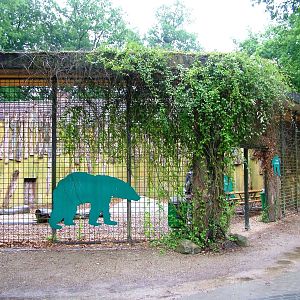 Former Bear Exhibit at Rheine, 03/06/12
