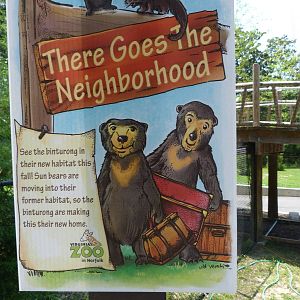 Adorable Sign - Trail of the Tiger (7-17-12)