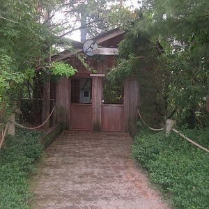 Jul. 2012-Andean Condor flight cage entrance