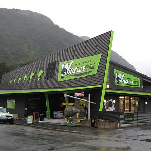 exterior of the West Coast Wildlife Centre