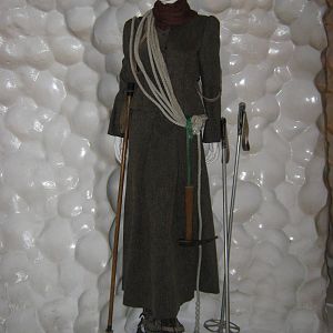 woman in the glacier room