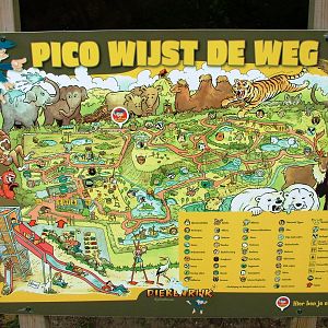 Map at Dierenrijk, 31/05/12