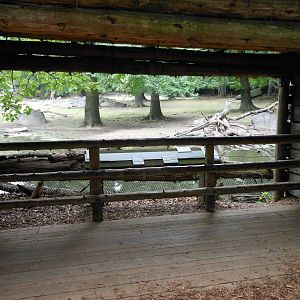 Bronx Zoo- Pere David's Deer Exhibit- Viewing Shelter