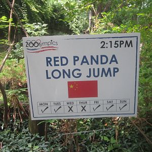 Jul. 2012-Zoolympics Sign