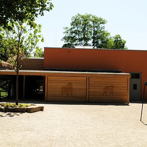 The new Gorilla house at Krefeld