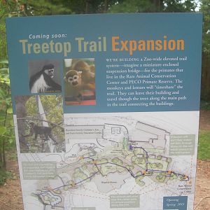 Treetop Trails Expansion Sign