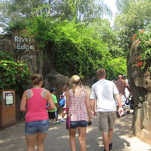 Aug. 2012-River's Edge Entrance