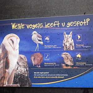 Signage Example at Avifauna, 04/06/12
