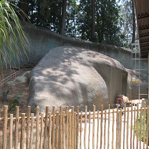 Old enclosure behind the Desert LAIR