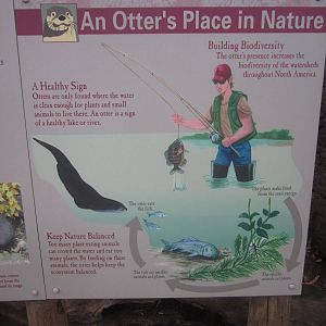 Aug. 2012-River Otter sign