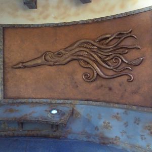 Entrance Plaza - Giant Squid