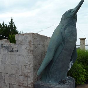 Penguin Pavilion - Entrance Statue