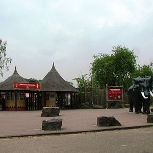 Entrance to Foot Safari at Beekse Bergen, 31/05/12