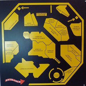 Natural History Museum - Map