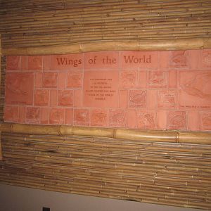 Aug. 2012-Wings of the World donation sign