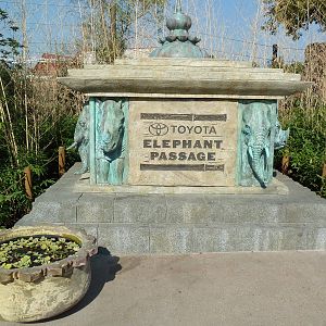 Toyota Elephant Passage - Entrance Statue