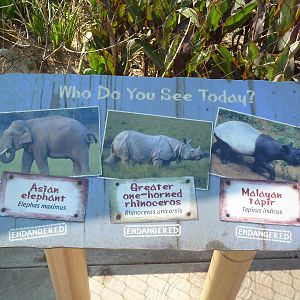 Toyota Elephant Passage - Sign