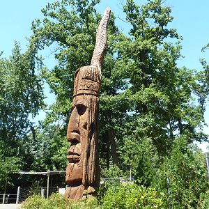First Nations Statue