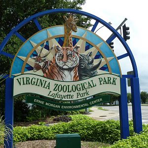 Zoo Entrance Sign