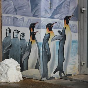 Emperor penguin graphic