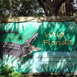 Wild Florida - Entrance Sign