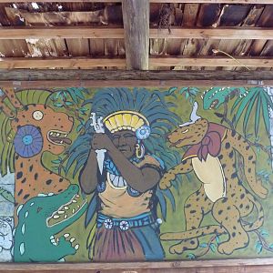 South America - La Selva Rainforest Entrance Sign