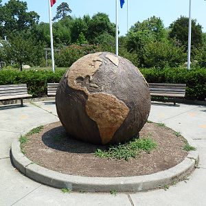Earth Statue