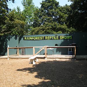 Rainforest Reptiles Show Stage