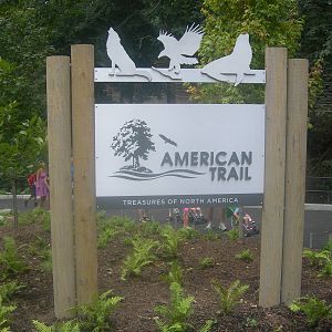 American Trail sign