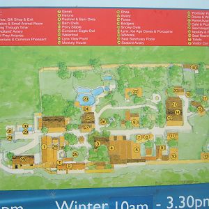 Map at Entrance