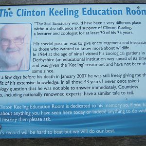 Sign outside the Education Room