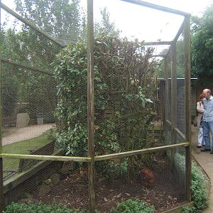 View of the old Genet enclosure