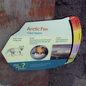 Polar Extremes: Arctic Shores (New in 2012) - Signage Example