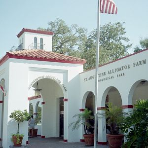 Alligator Farm's Famous Entrance