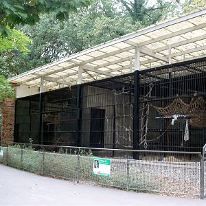Rostock Zoo - Great Ape cages